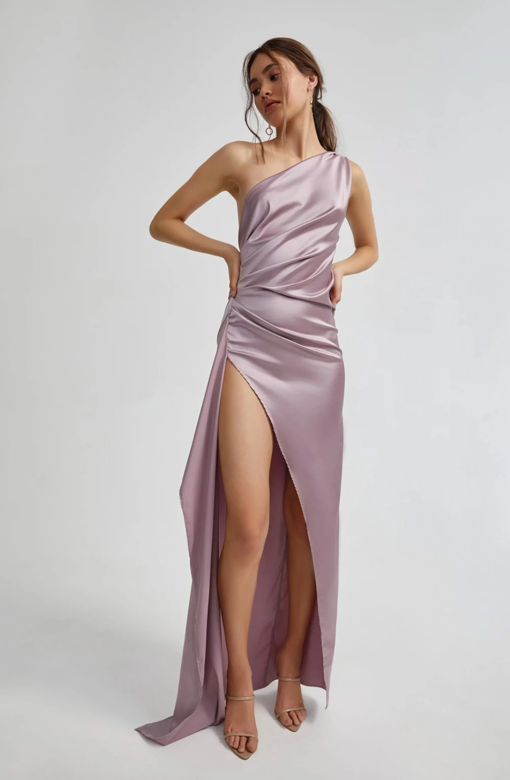 Samira Dress Mauve by Lexi
