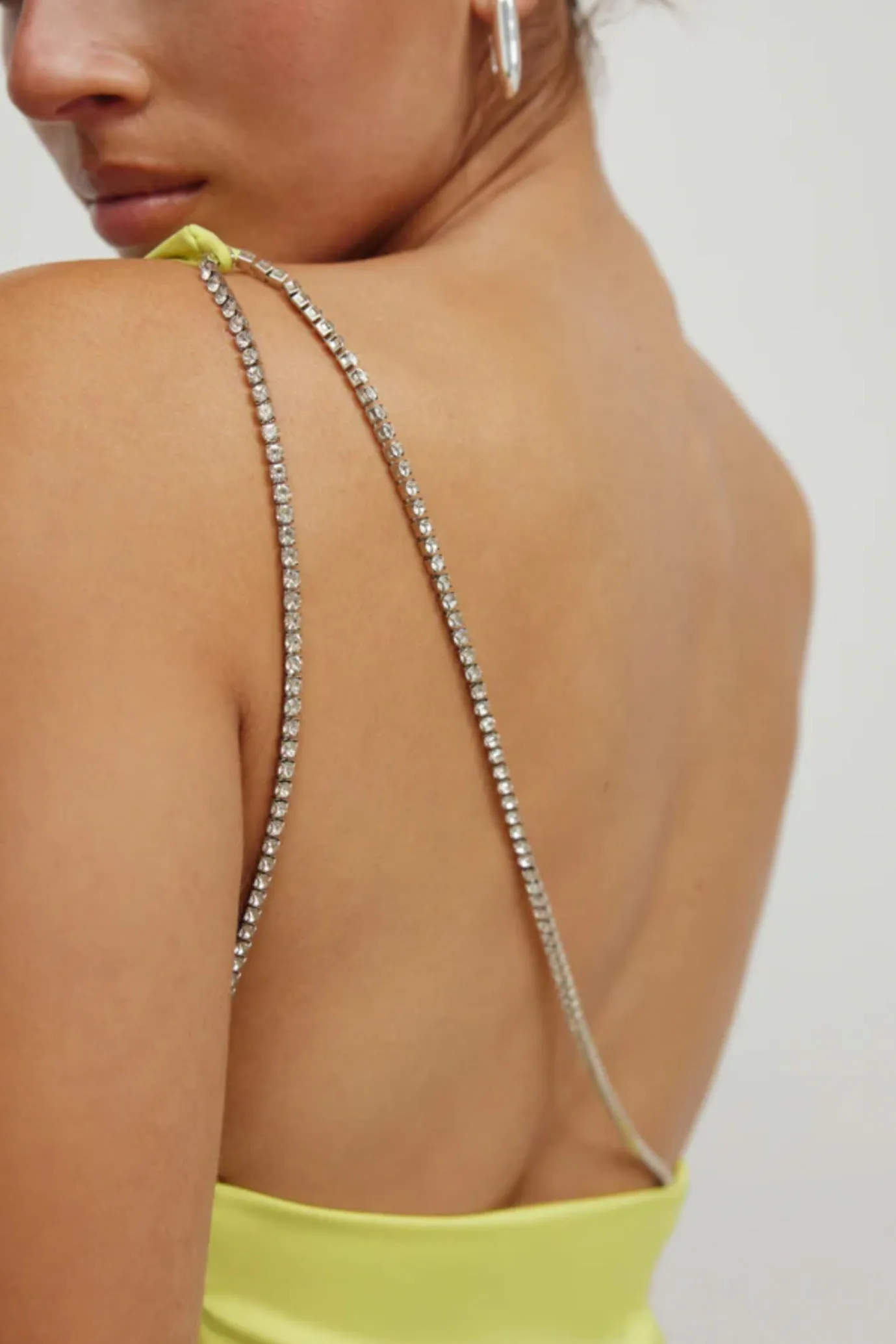Samira Dress Mojito Diamante Strap by Lexi