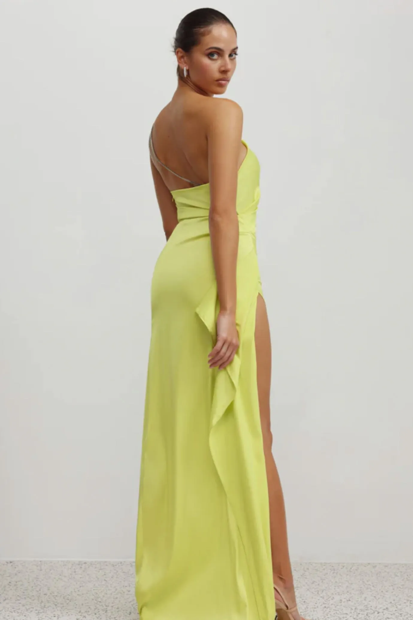 Samira Dress Mojito Diamante Strap by Lexi