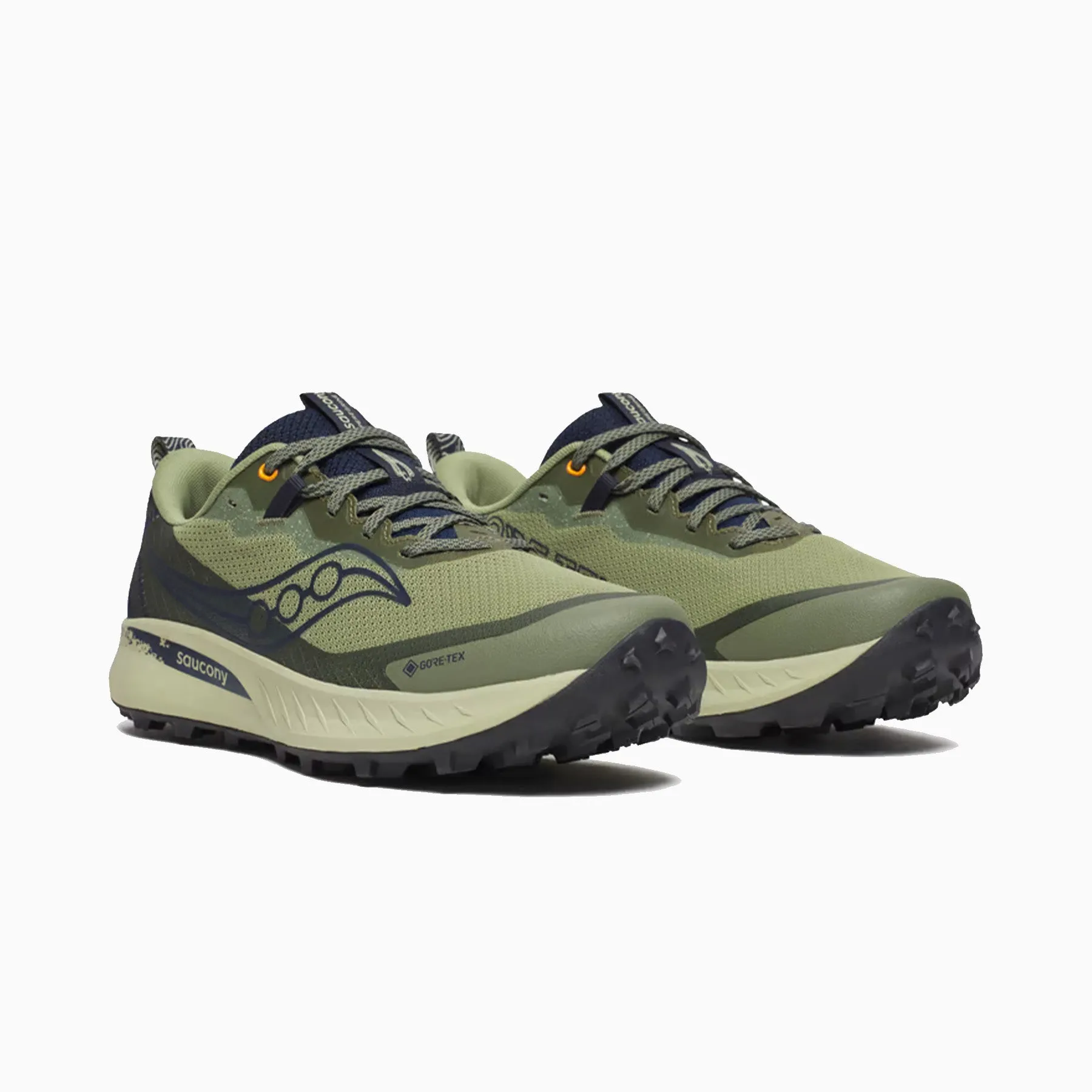 Saucony Peregrine 15 Gortex Hemlock, Navy