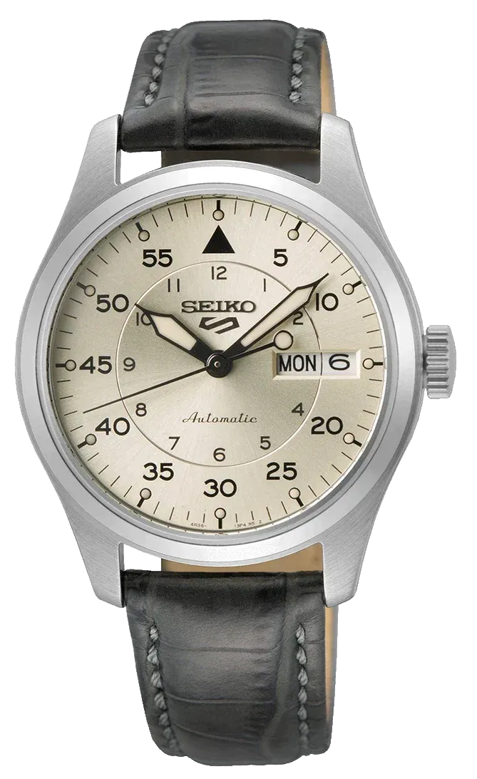 Seiko 5 Sports Champagne Flieger Suit Style Watch