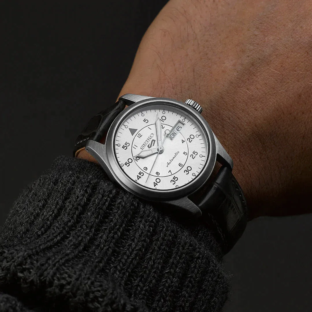 Seiko 5 Sports Champagne Flieger Suit Style Watch