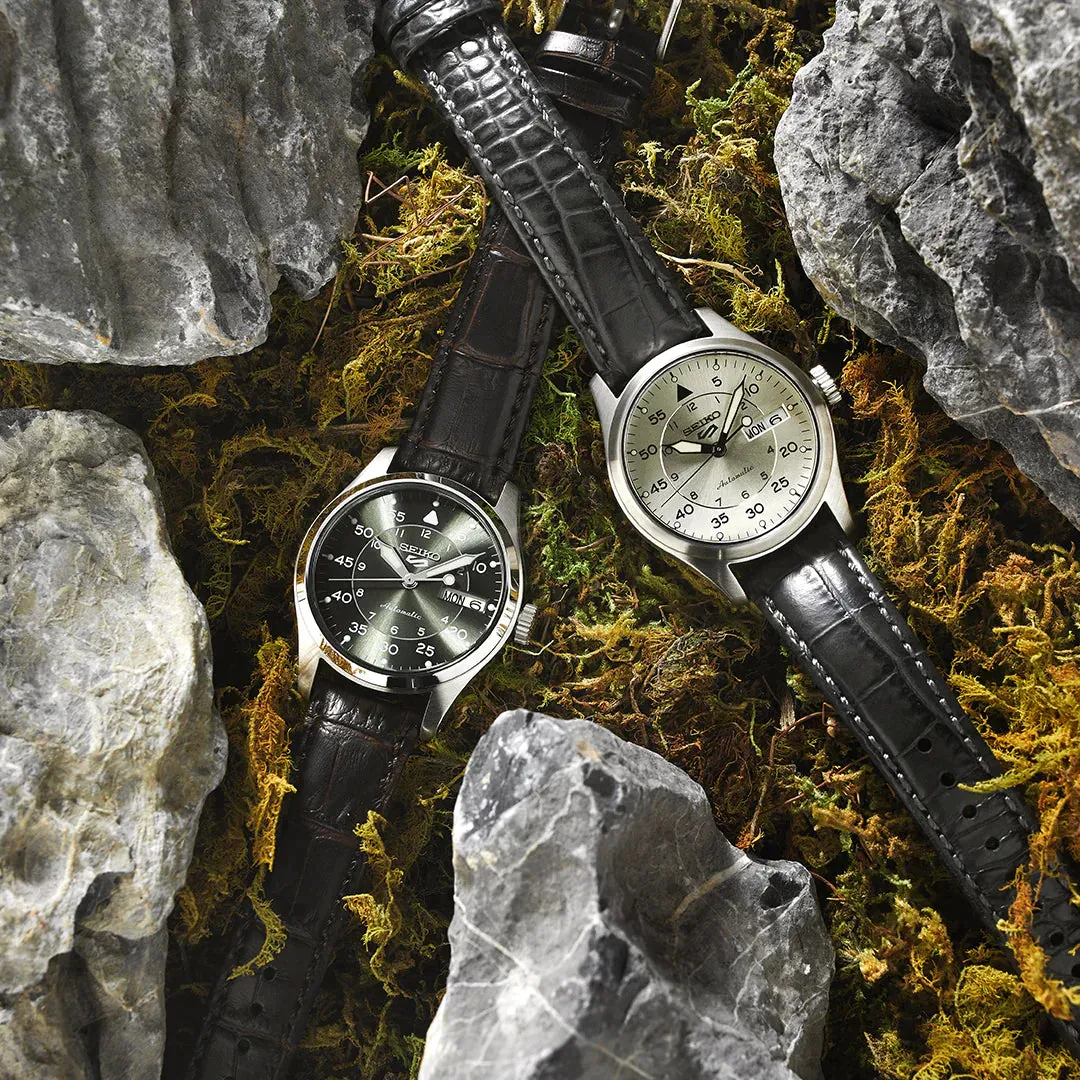 Seiko 5 Sports Champagne Flieger Suit Style Watch