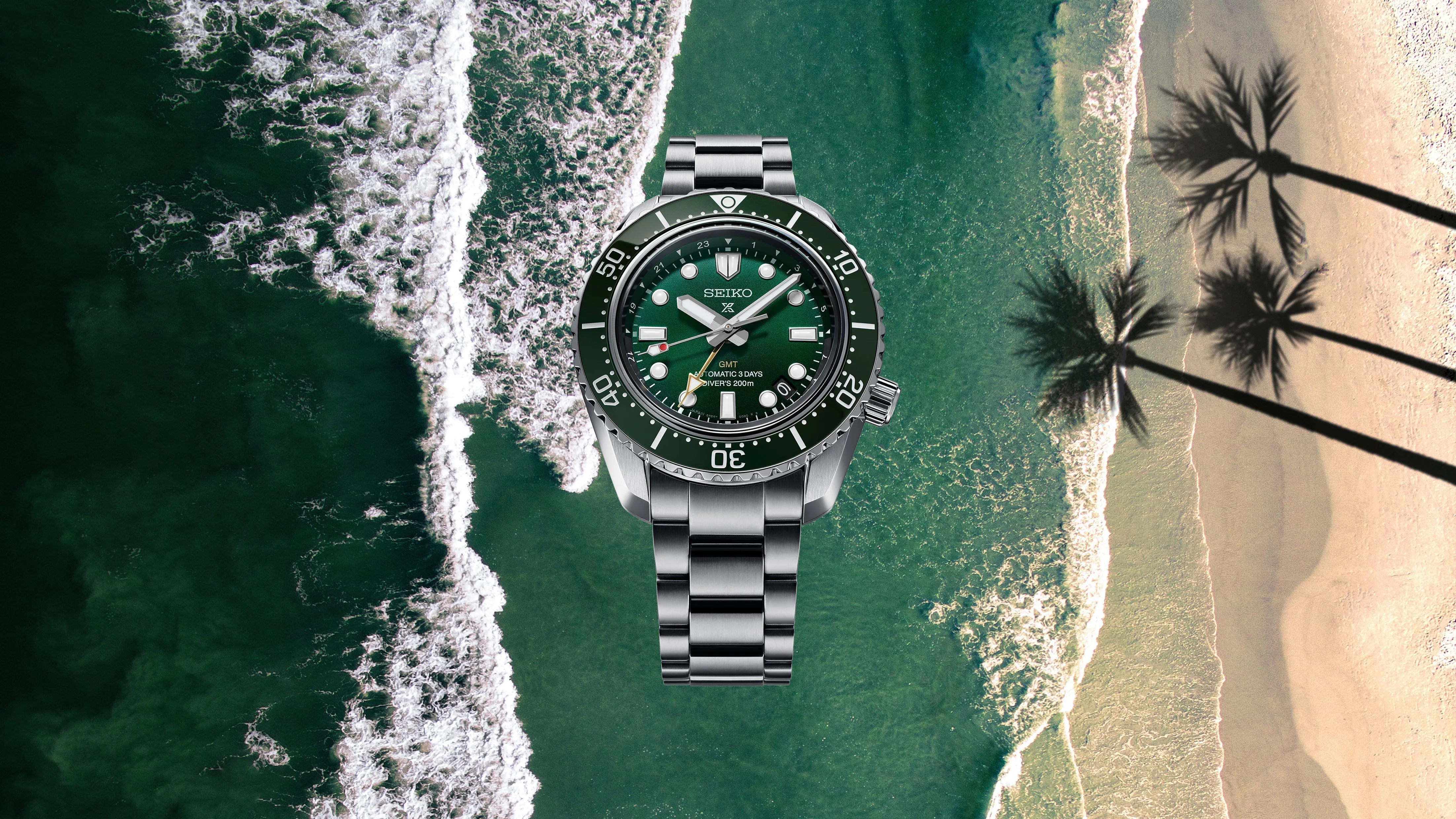 Seiko Prospex 1968 Divers Modern Re-Interpretation GMT Watch