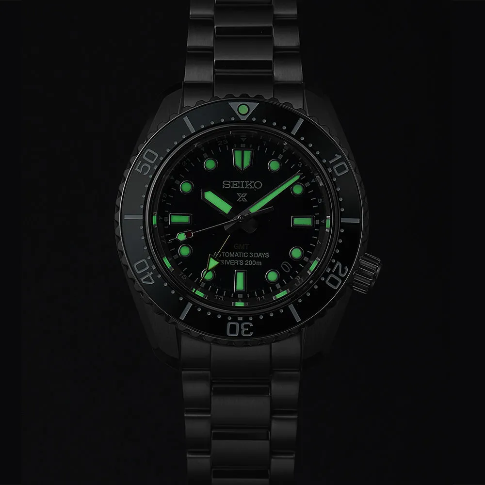 Seiko Prospex 1968 Divers Modern Re-Interpretation GMT Watch