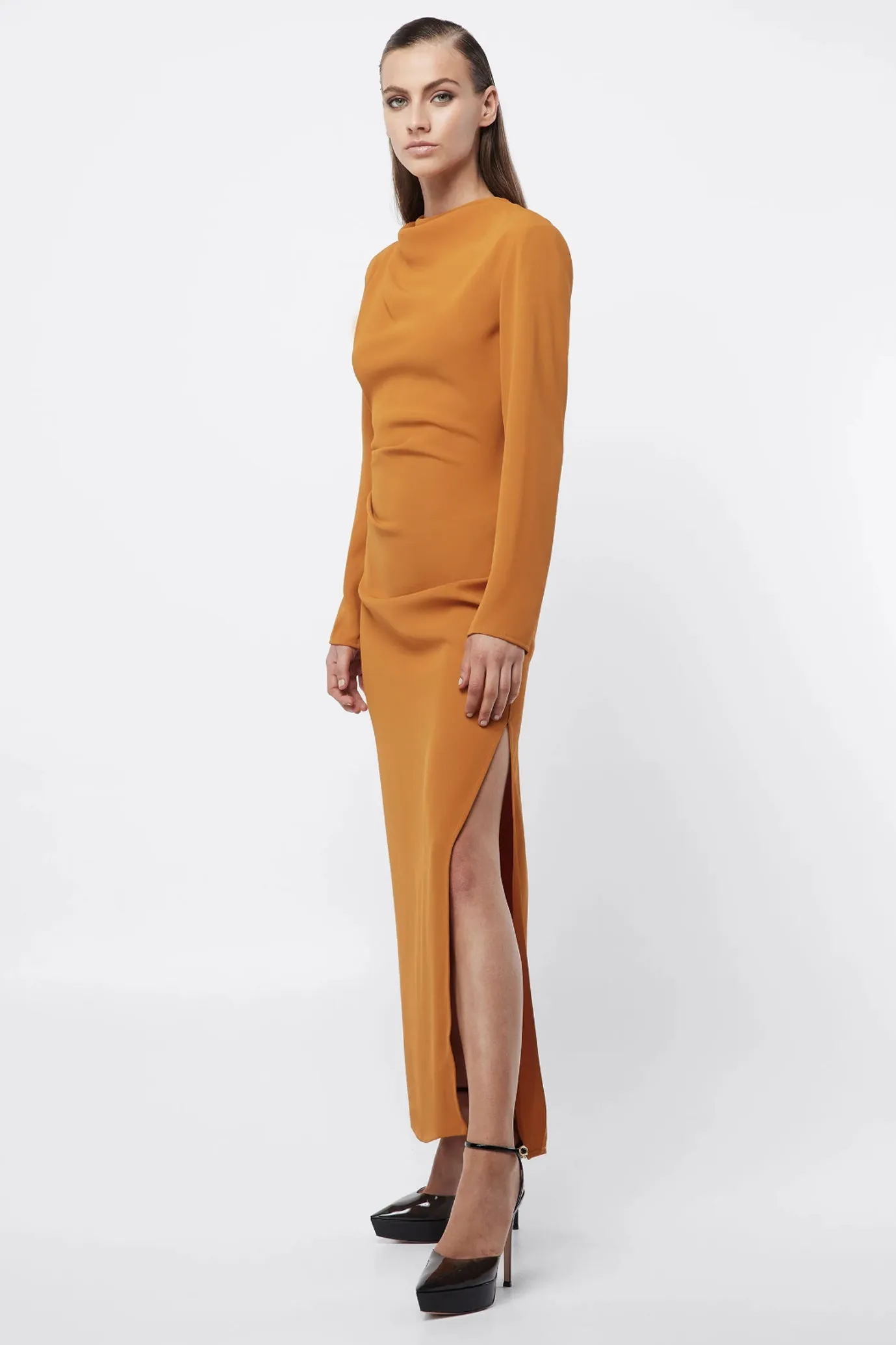 Sense Of You Maxi Dress Orange by Mossman