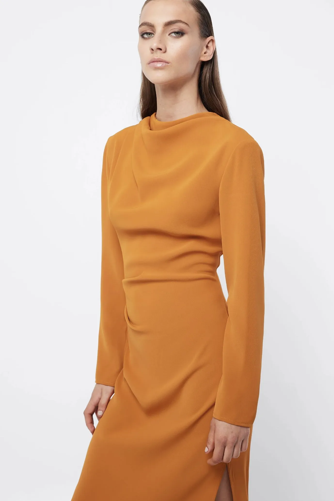 Sense Of You Maxi Dress Orange by Mossman
