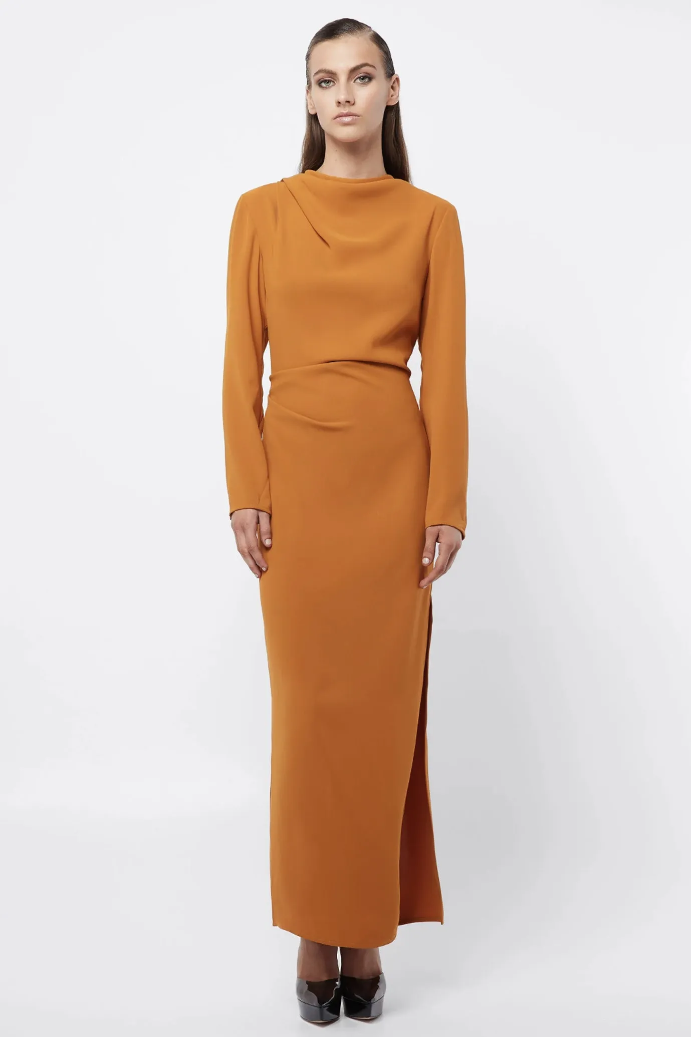 Sense Of You Maxi Dress Orange by Mossman