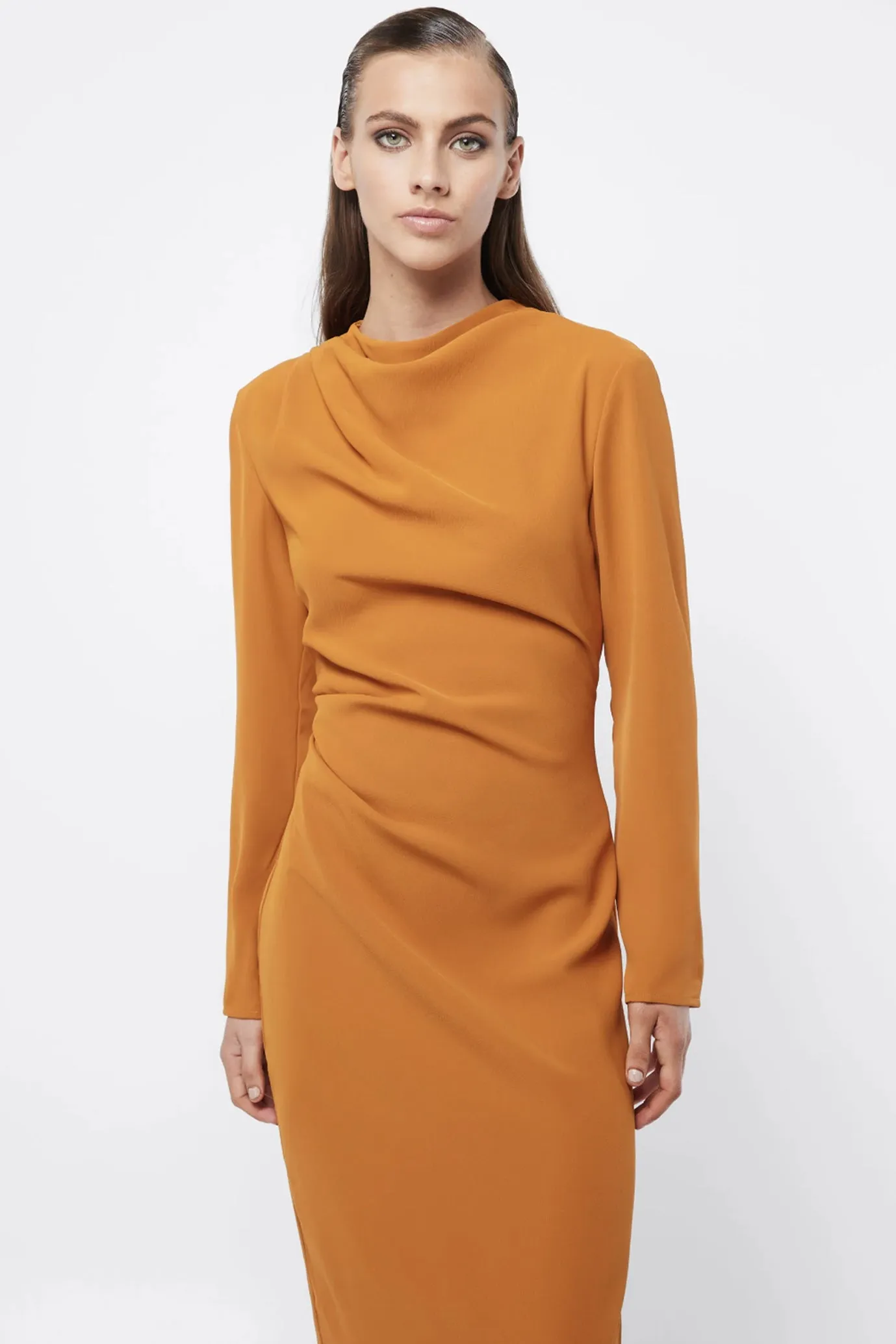 Sense Of You Maxi Dress Orange by Mossman