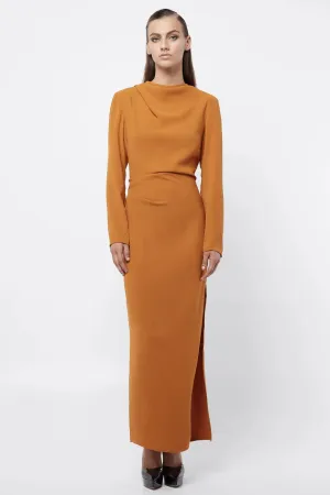 Sense Of You Maxi Dress Orange by Mossman