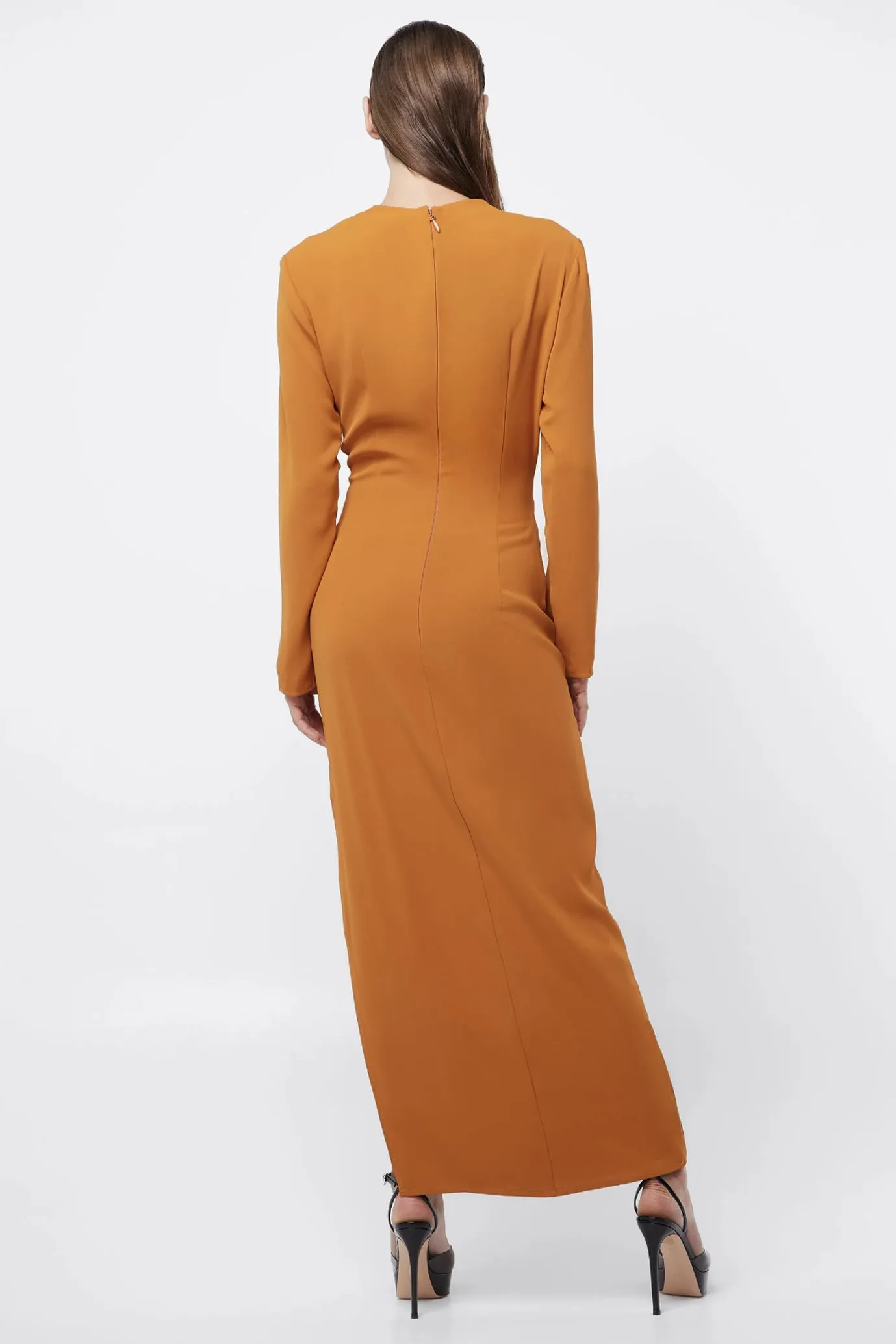 Sense Of You Maxi Dress Orange by Mossman