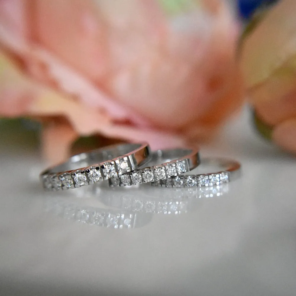 Seven-Diamond Anniversary Band
