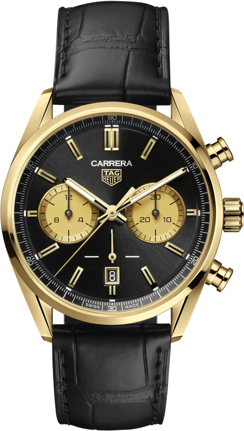 TAG Heuer Carrera Chronograph Gold Watch