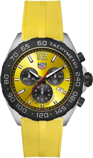 TAG Heuer Formula 1 Chronograph Yellow Watch