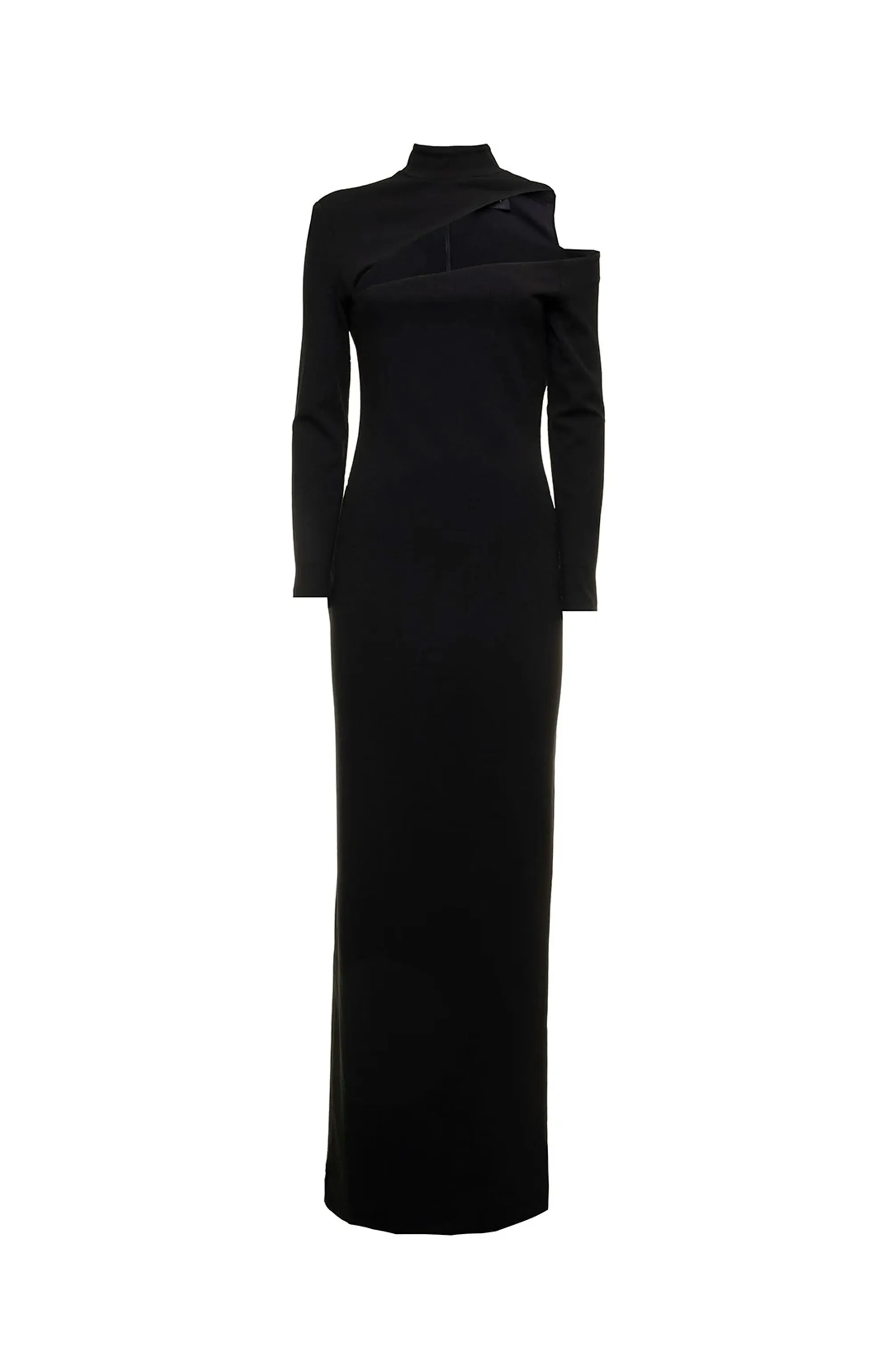 The Ares Maxi Dress in Black by Solace London