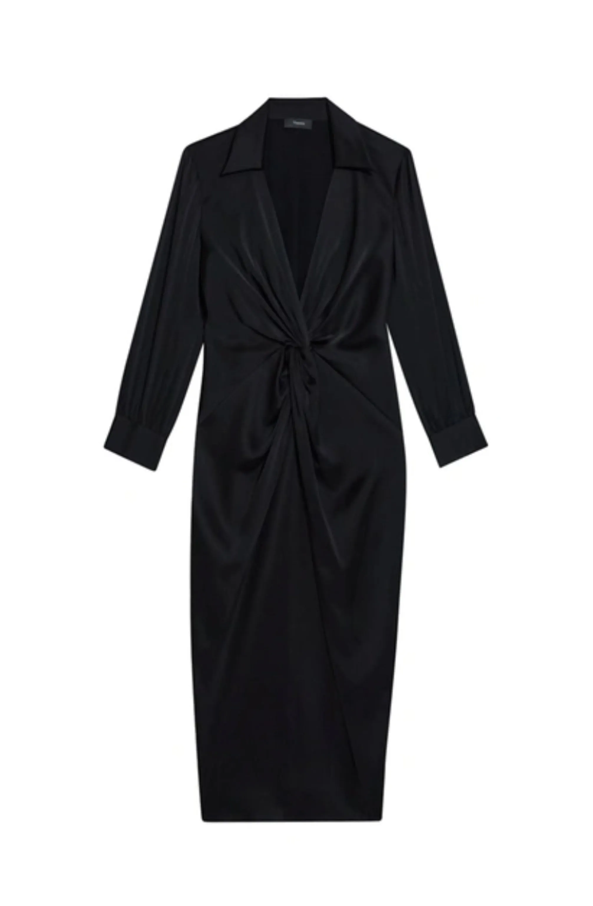 Twist Dress in Black by Theory