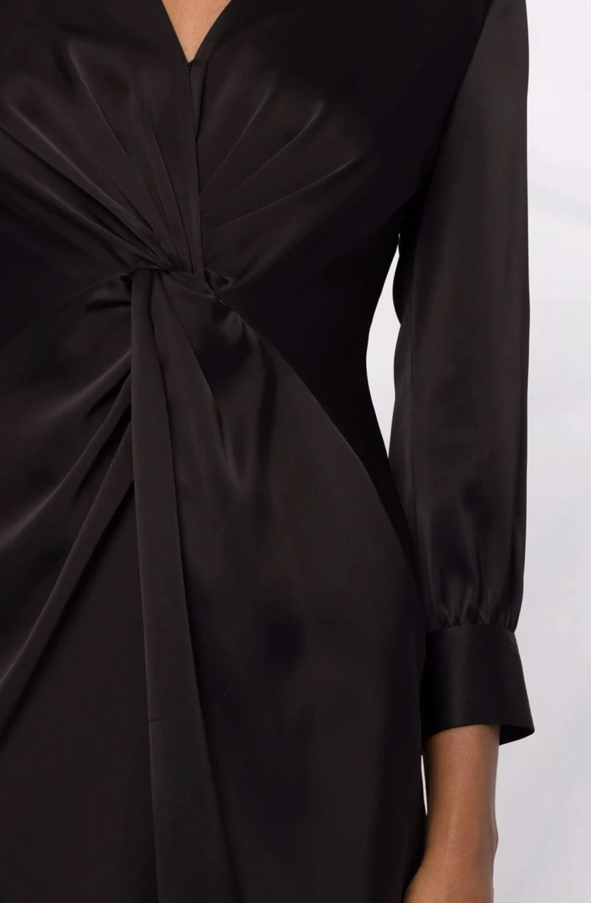 Twist Dress in Black by Theory