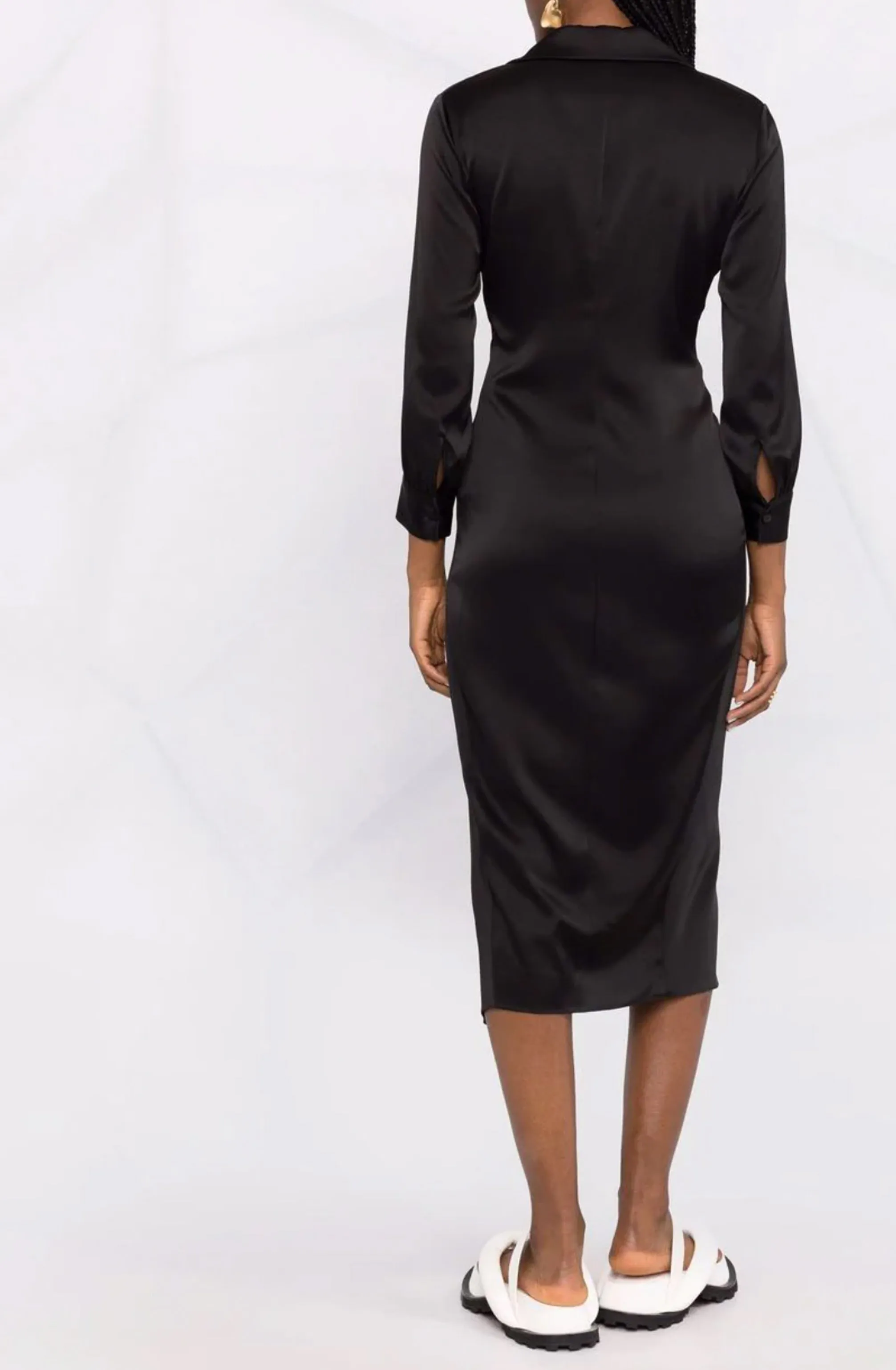Twist Dress in Black by Theory