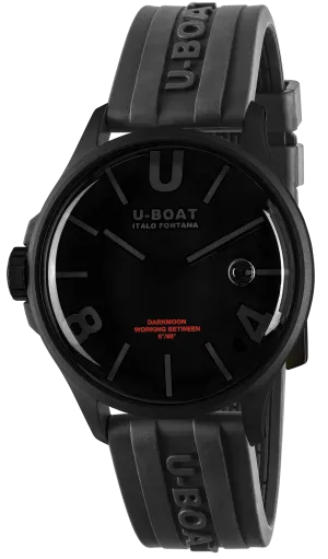 U-Boat Darkmoon 40 Black Curve PVD Watch