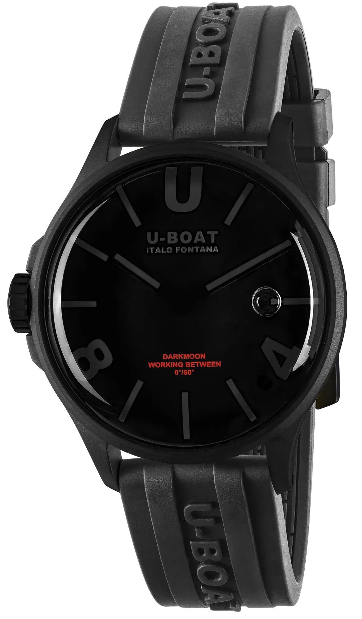 U-Boat Darkmoon 40 Black Curve PVD Watch