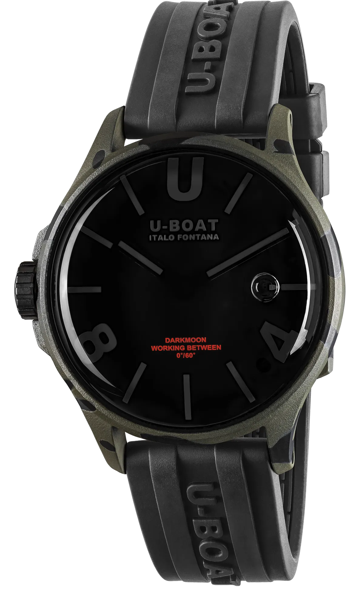 U-Boat Darkmoon 40 Camouflage Black Curve Watch