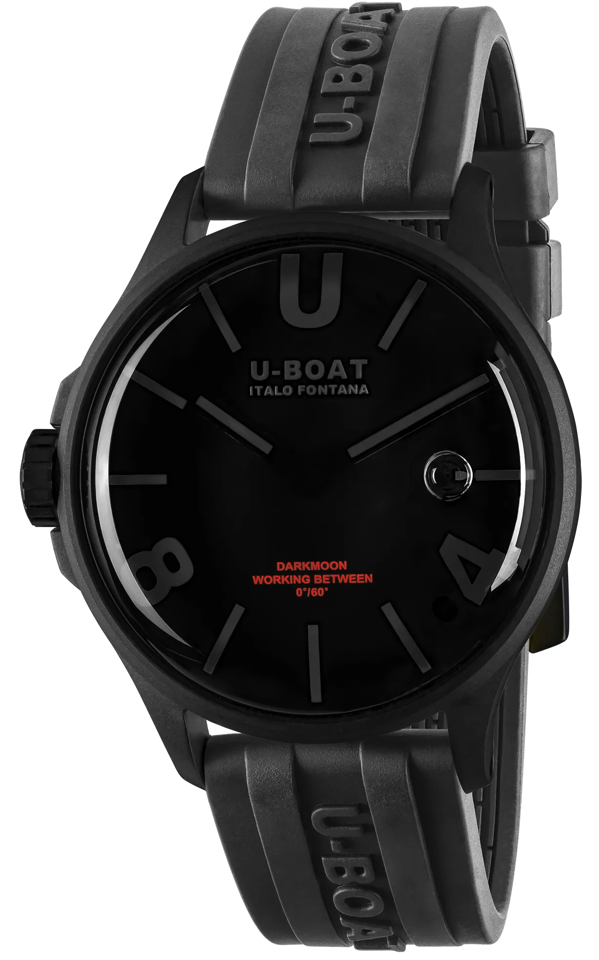 U-Boat Darkmoon 44 Black Curve PVD Watch