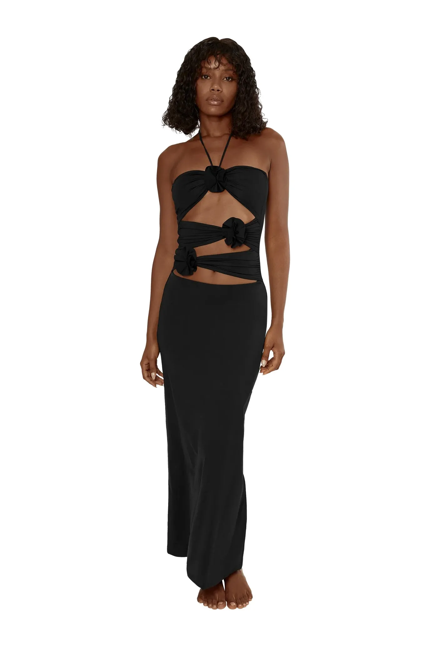 Veranera Dress Black by Maygel Coronel