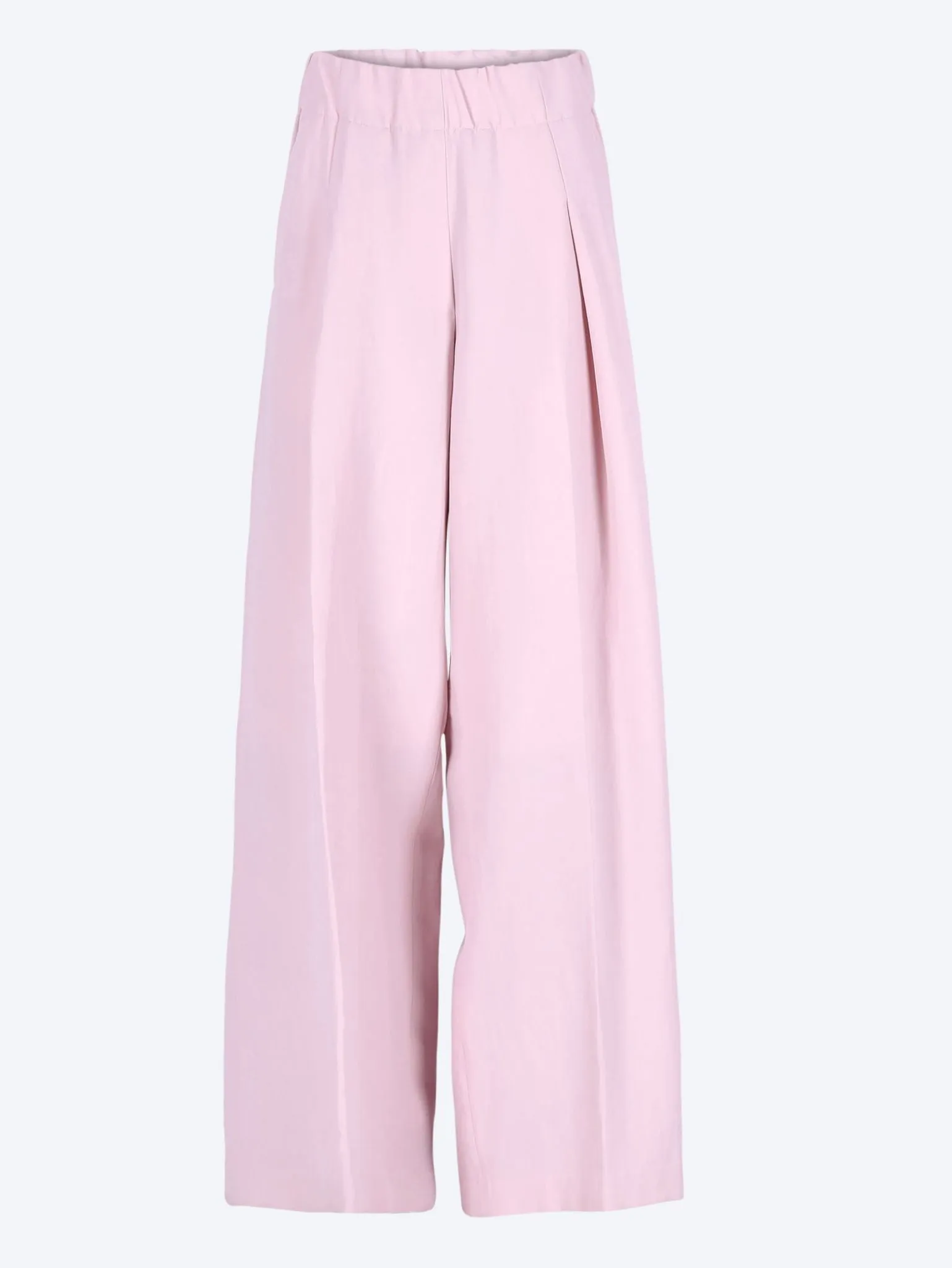 Wide leg elasticated pants