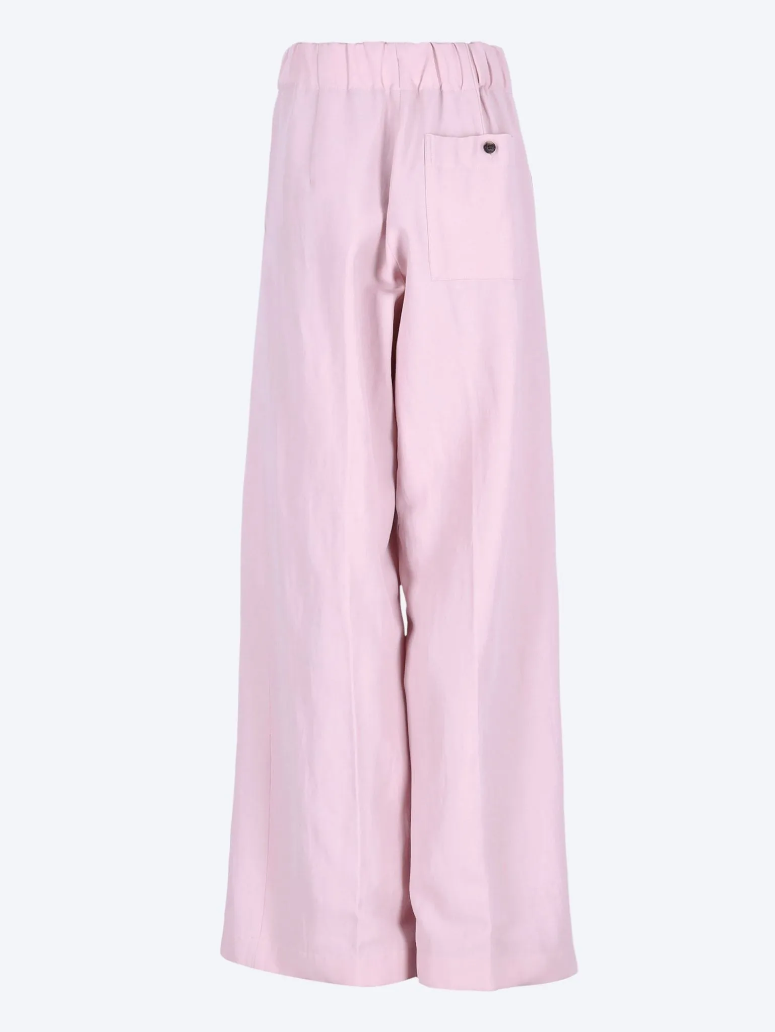 Wide leg elasticated pants