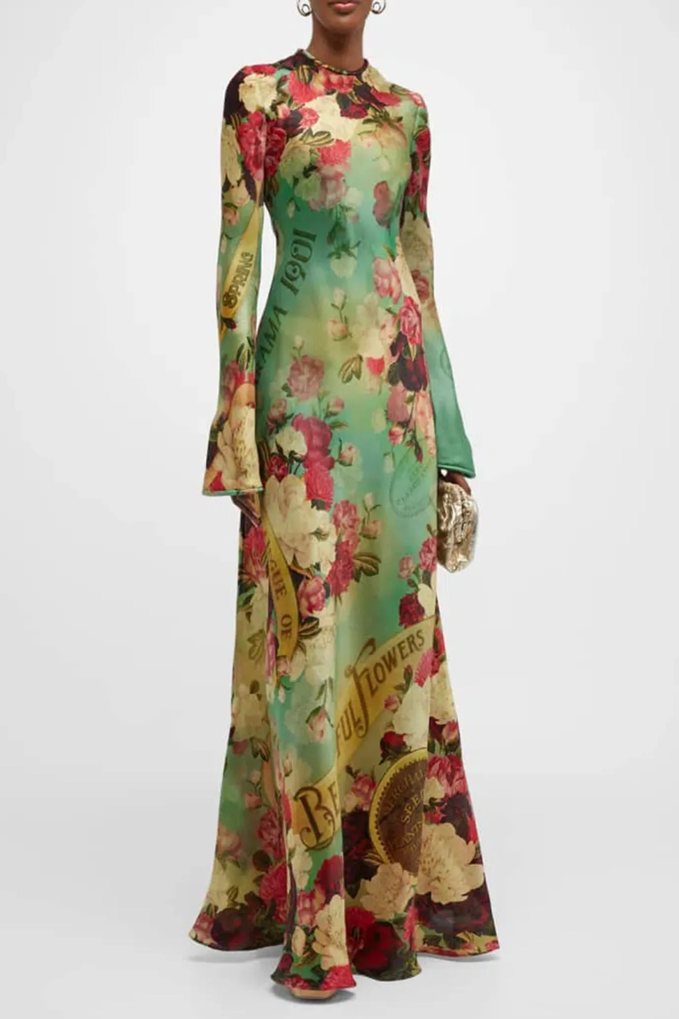 Wonderland Bias Maxi Slip Dress by Zimmermann