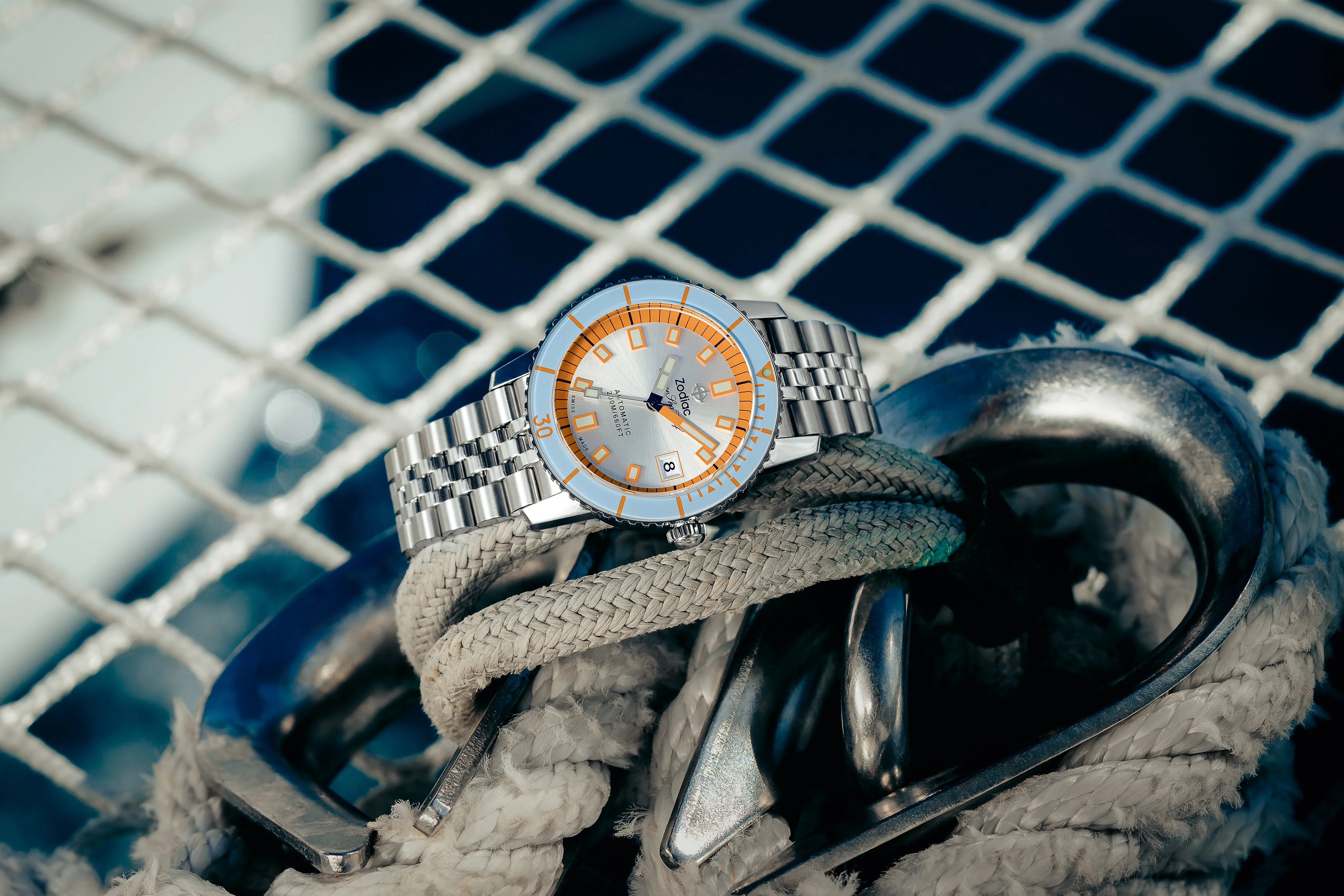 Zodiac Super Sea Wolf Compression Watch